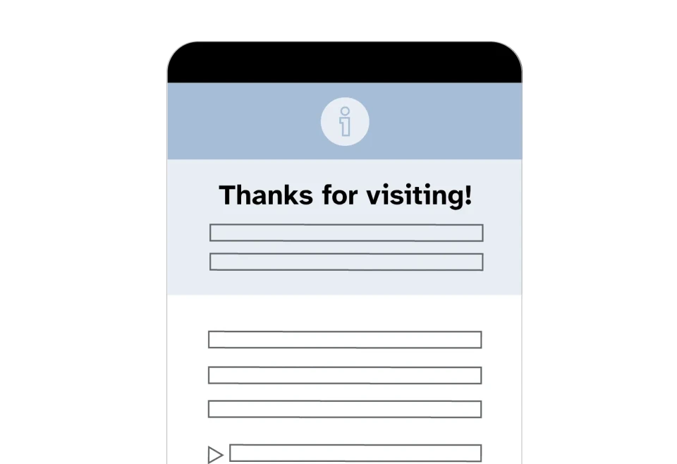 Smartphone screen showing TapGuide page with helpful information